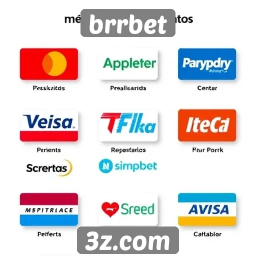 Métodos de pagamento aceitos no brrbet são diversos