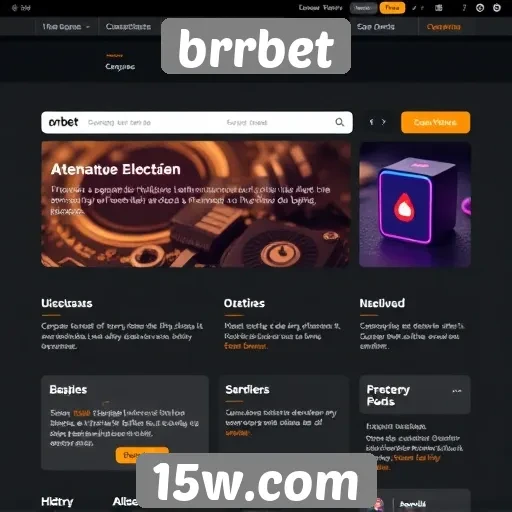 Análise da interface do usuário no site de brrbet